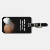 Ein mit Aeroshell angereichertes Raumfahrzeug nähe Gepäckanhänger (Vorderseite horizontal)