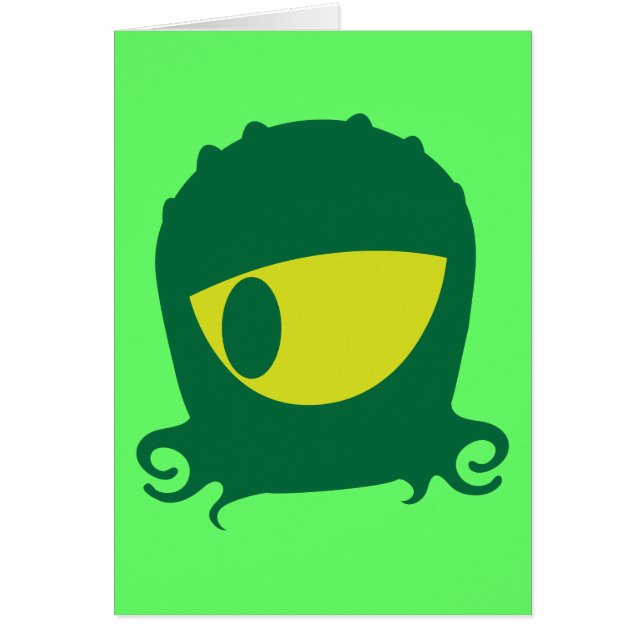 Ein mit Augen aliengeschöpf (Vorne)