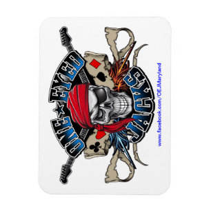 Ein mit Augen Jack-Magnet Magnet