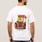 ein mit Augen Jack T-Shirt (Rückseite)