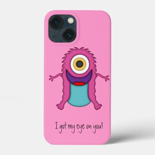 Ein Mit Augen Monster Case-Mate iPhone Hülle (Rückseite)