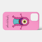Ein Mit Augen Monster Case-Mate iPhone Hülle (Rückseite (Horizontal))