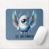 Ein Mit Augen Monster ist gelegentlich - nach Beda Mousepad (Mit Mouse)