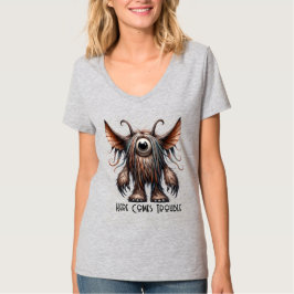 Ein Mit Augen Monster (kann angepasst werden) T-Shirt