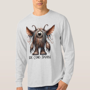 Ein Mit Augen Monster (kann angepasst werden) T-Shirt