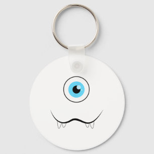 Ein Mit Augen Monsterfoto-Eyell Funny Halloween Co Schlüsselanhänger