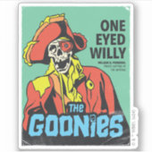 Ein Mit Augen Willy-Pirate-Kapitän des Inferno Aufkleber (Vorderseite)