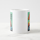 Ein Mit Augen Willy-Pirate-Kapitän des Inferno Jumbo-Tasse (Vorderseite)