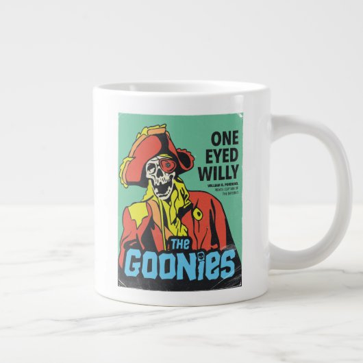 Ein Mit Augen Willy-Pirate-Kapitän des Inferno Jumbo-Tasse (Rechts)