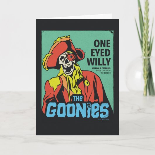 Ein Mit Augen Willy-Pirate-Kapitän des Inferno Karte (Vorderseite)