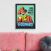 Ein Mit Augen Willy-Pirate-Kapitän des Inferno Leinwanddruck (Insitu (Wohnzimmer))