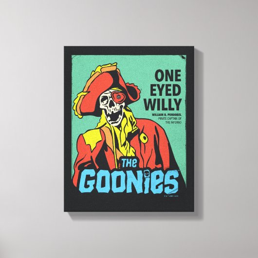 Ein Mit Augen Willy-Pirate-Kapitän des Inferno Leinwanddruck (Vorderseite)