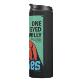 Ein Mit Augen Willy-Pirate-Kapitän des Inferno Thermosbecher (Nach rechts gedreht)
