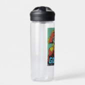 Ein Mit Augen Willy-Pirate-Kapitän des Inferno Trinkflasche (Vorderseite)