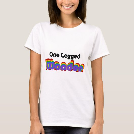 Ein mit Beinen versehenes Wunder T-Shirt (Vorderseite)