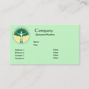 Ein mit Entwurf Visitenkarte