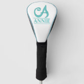 Ein Mit Monogramm Golf Head Cover Headcover (Vorderseite)