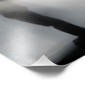 Ein Mitglied der Crew eines Cockpits Fotodruck (Ecke)