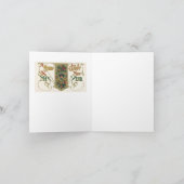 Ein mittelalterliches Weihnachten Karte (Innenseite)