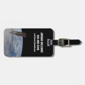 Ein mittelatlantisches Tiefdrucksystem. Gepäckanhänger (Vorderseite horizontal)