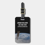 Ein mittelatlantisches Tiefdrucksystem. Gepäckanhänger (Vorderseite vertikal)