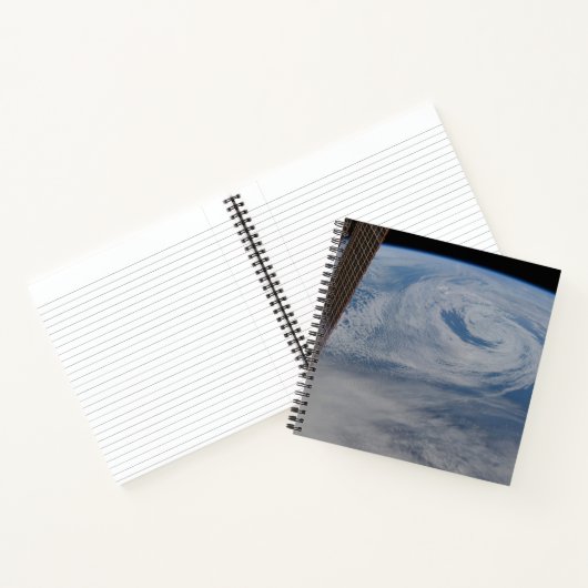 Ein mittelatlantisches Tiefdrucksystem. Notizblock (Innenseite)