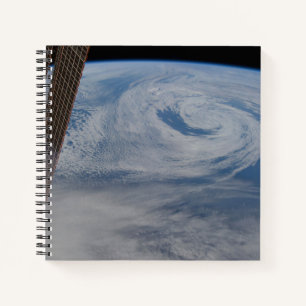 Ein mittelatlantisches Tiefdrucksystem. Notizblock