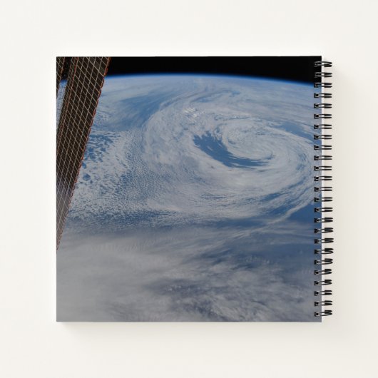 Ein mittelatlantisches Tiefdrucksystem. Notizblock (Rückseite)