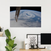 Ein mittelatlantisches Tiefdrucksystem. Poster (Heimbüro)