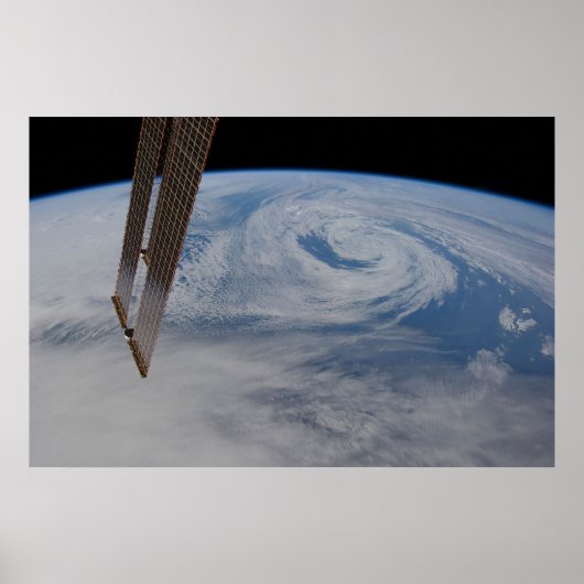 Ein mittelatlantisches Tiefdrucksystem. Poster (Vorne)