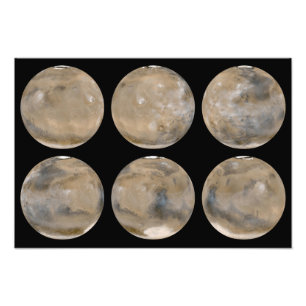 Ein Mittler-Nordsommer/ein südlicher Winter auf Fotodruck