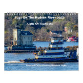 Ein Mix aus Towbooten am Hudson River Kalender (Titelbild)
