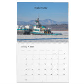Ein Mix aus Tug 2025-Kalender Kalender (Jan 2027)