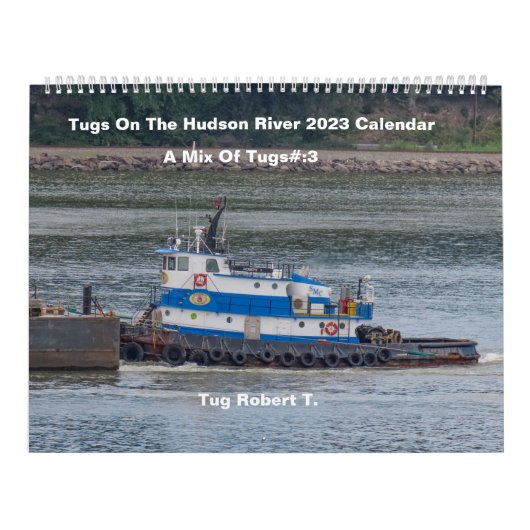Ein Mix aus Tugs#:3 auf dem Hudson River 2023 Kalender (Titelbild)