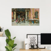 Ein Modell - Mariano Fortuny Marsal Fine Art Poste Poster (Heimbüro)