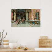 Ein Modell - Mariano Fortuny Marsal Fine Art Poste Poster (Küche)