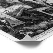 Ein moderner Abend mitten in der Nacht Poster (Ecke)