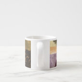 Ein modernes abstraktes Design Espressotasse (Rückseite)