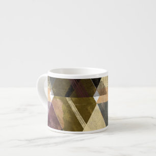 Ein modernes abstraktes Design Espressotasse