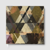 Ein modernes abstraktes Design Gästebuch (Vorderseite)