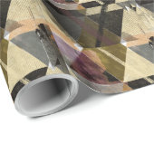 Ein modernes abstraktes Design Geschenkpapier (Rolleneckpunkt)