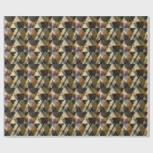 Ein modernes abstraktes Design Geschenkpapier (Flach)