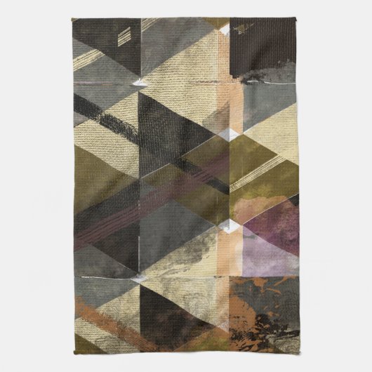 Ein modernes abstraktes Design Geschirrtuch (Vertikal)