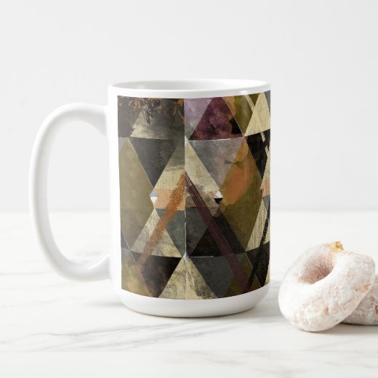 Ein modernes abstraktes Design Kaffeetasse (Mit Donut)