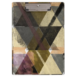 "Ein modernes abstraktes Design Klemmbrett