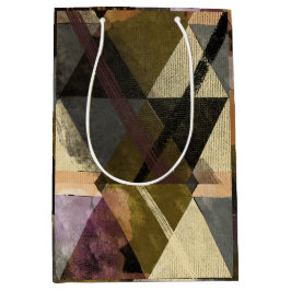 Ein modernes abstraktes Design Mittlere Geschenktüte