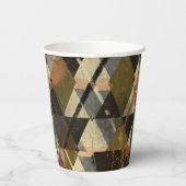 Ein modernes abstraktes Design Pappbecher (Rückseite)