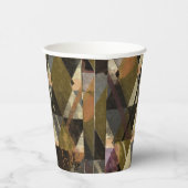 Ein modernes abstraktes Design Pappbecher (Rechts)