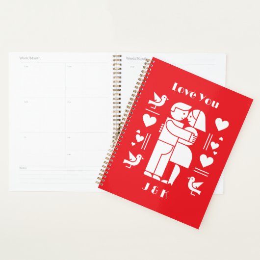 Ein modernes Bauhaus Valentinstag Planer (Anzeige)