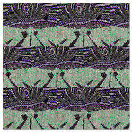 Ein modernes Geschenk, Mosaik in hellgrüner Farbe  Stoff